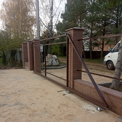 Каркас откатных ворот