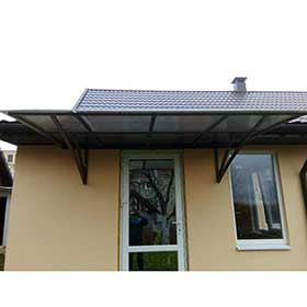 Козырек из поликарбоната