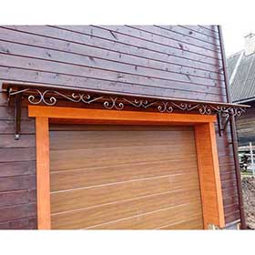 Козырек из поликарбоната