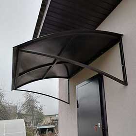 Козырек односкатный