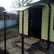 Козырек кованый