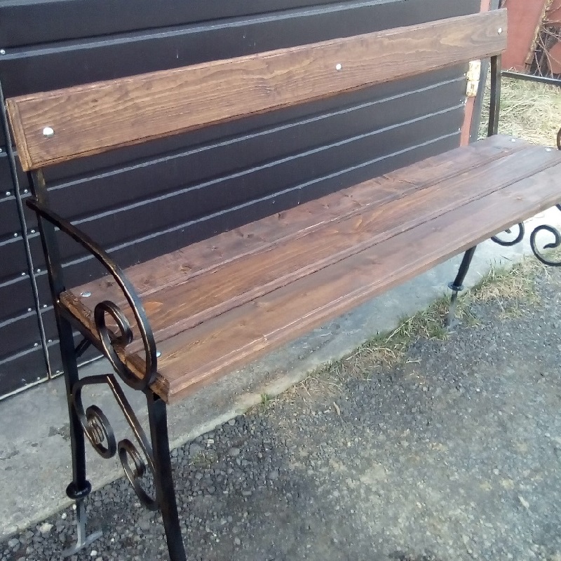 скамейка садовая №4