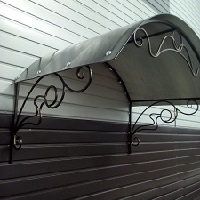 Козырёк арочный