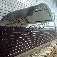 Козырёк арочный