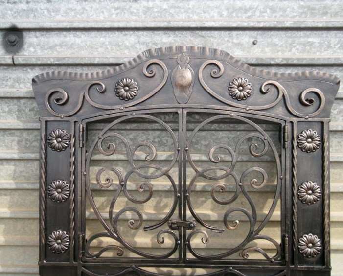 каминный экран 4