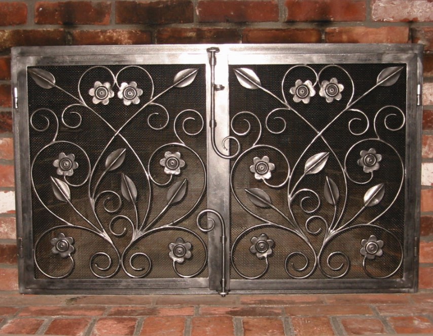 решетка для камина 6