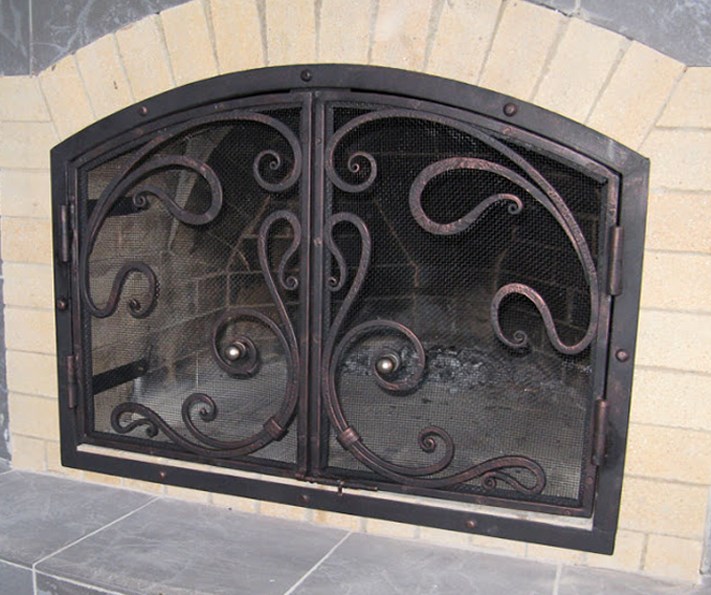 Каминная решетка 8