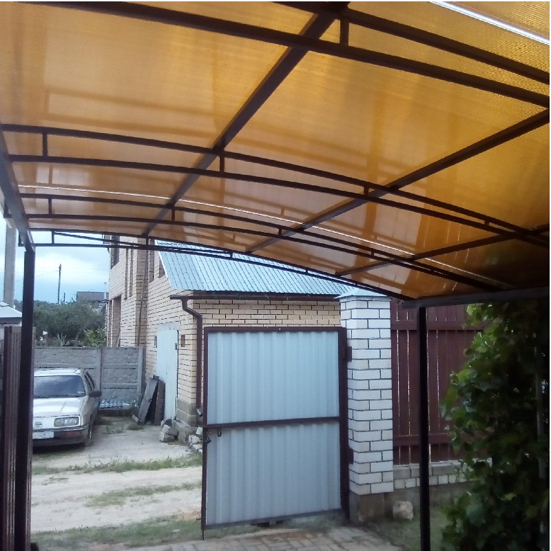 Навес для автомобиля 2,1