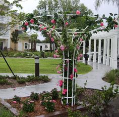 Опора для вьющейся розы