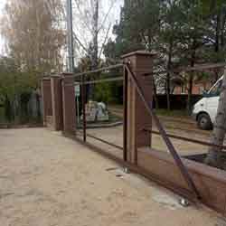 каркас откатных ворот в минске