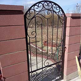 калитка кованая