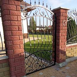 кованая калитка