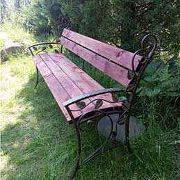 скамейка для вашего сада