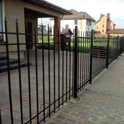сварной забор из металла