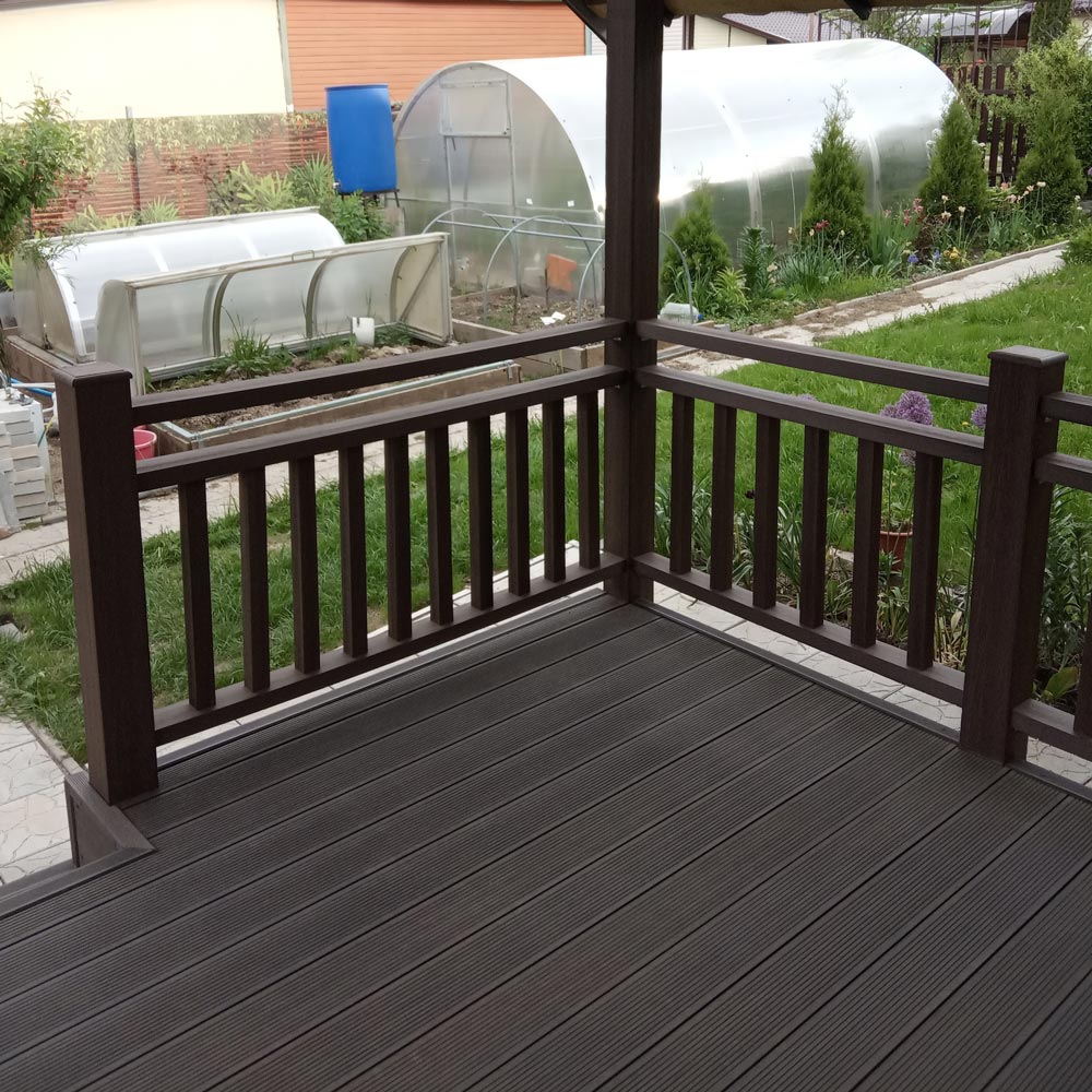 Изготовление террасы с навесом к дому 2,7