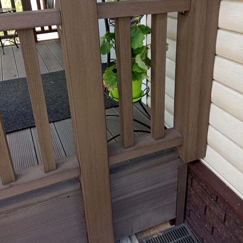 Изготовление террасы с навесом к дому 2,7