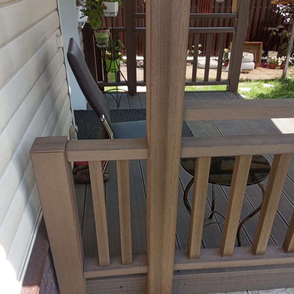 Изготовление террасы с навесом к дому 2,7