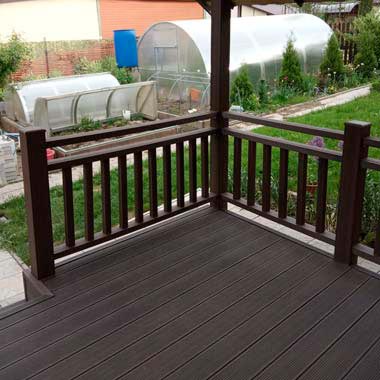 Изготовление террасы с навесом к дому 2,7