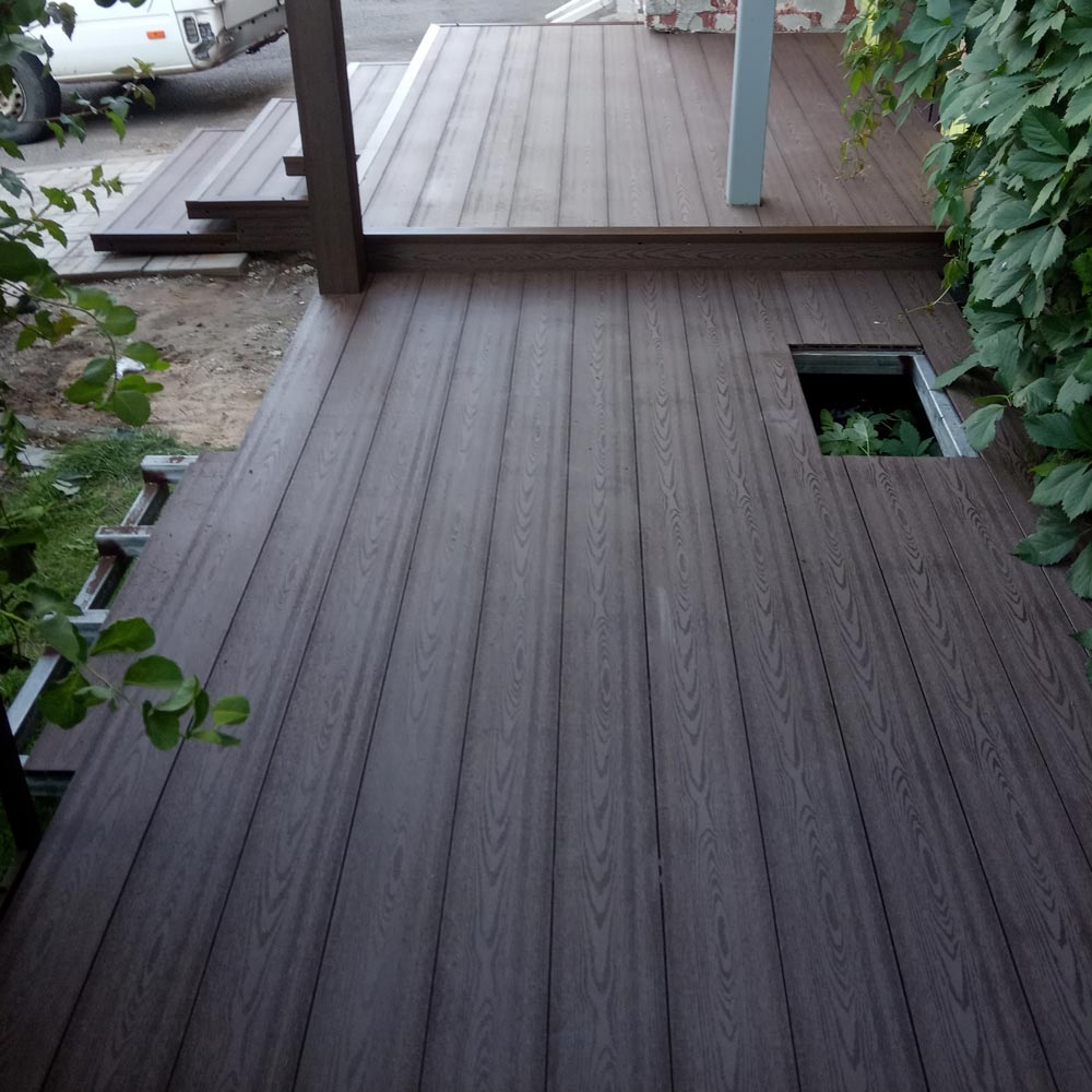 Изготовление террасы с навесом к дому 2,7