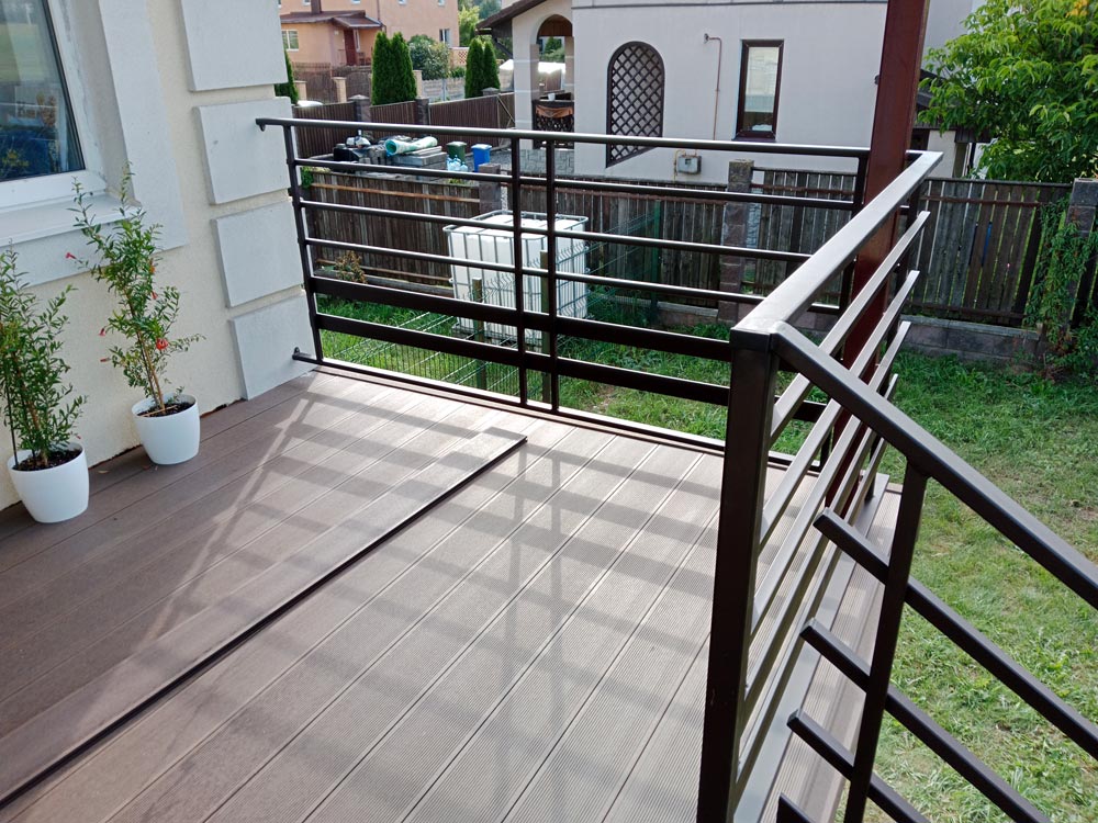 Изготовление террасы с навесом к дому 2,1