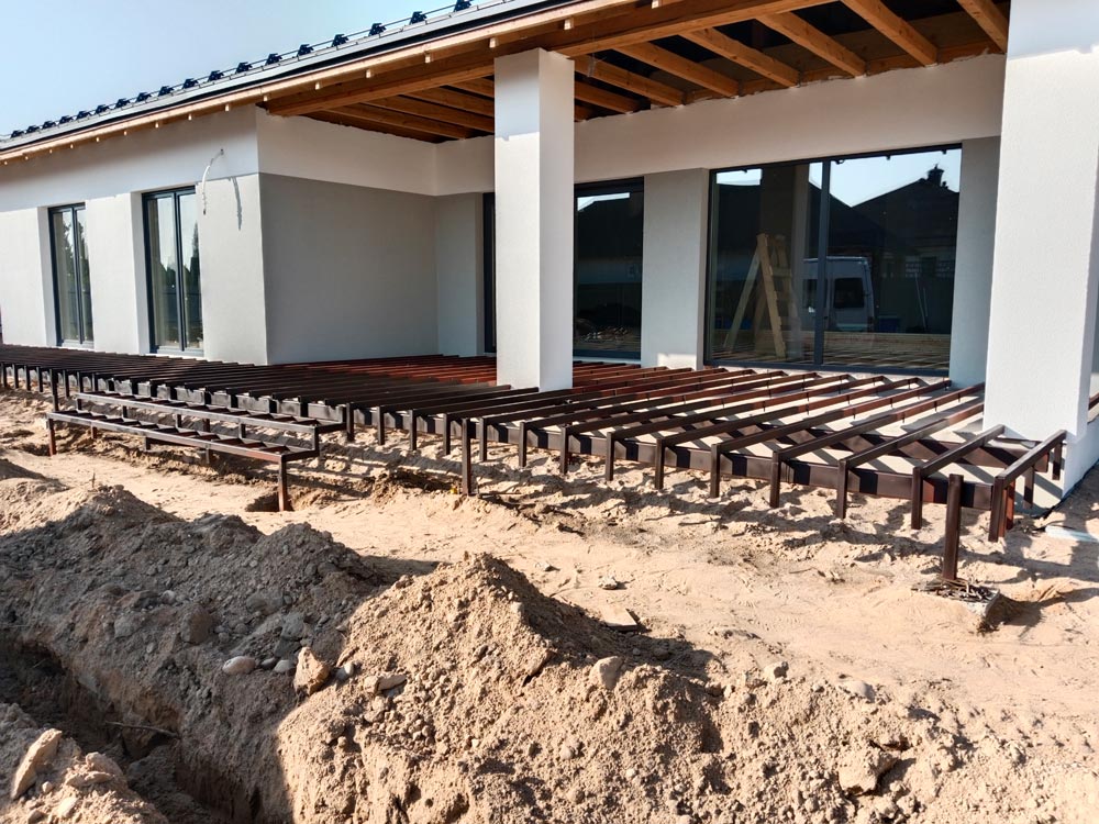 Изготовление террасы с навесом к дому 2,7