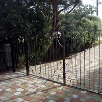 Ворота кованые распашные 2,2