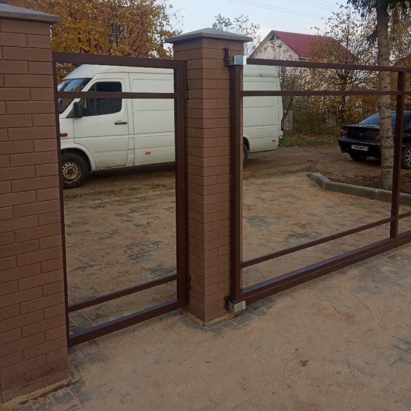 Каркас откатных ворот 1,3