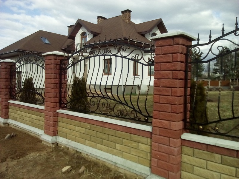 Забор кованый 1,1