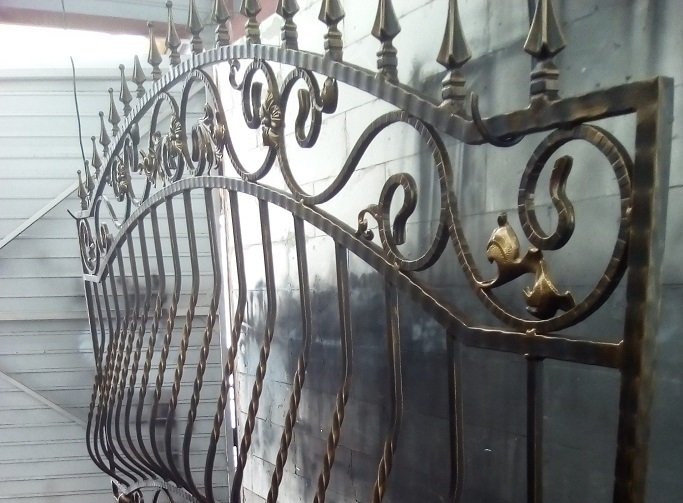 Забор кованый 1,4