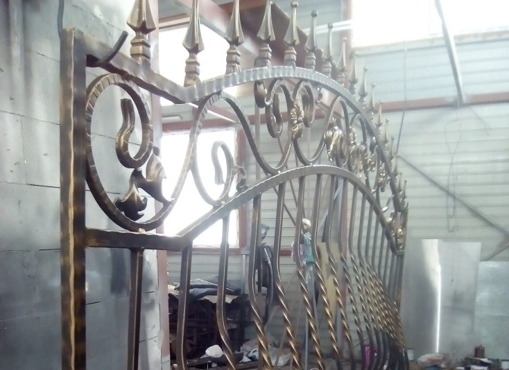 Забор кованый 1,5