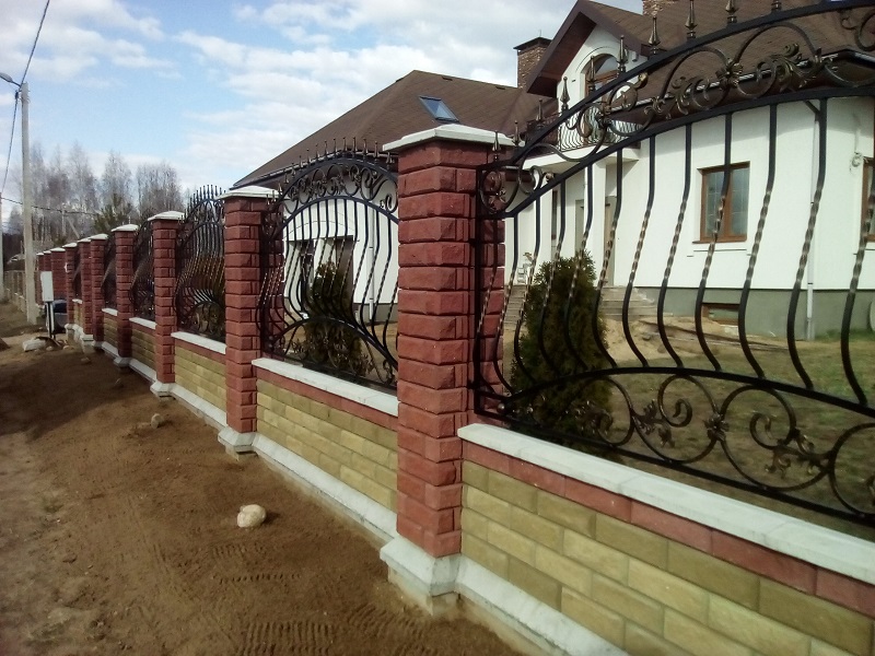 Забор кованый 1,2