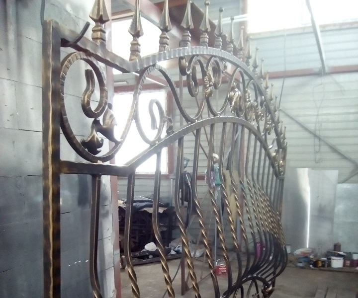 Забор кованый 1,5